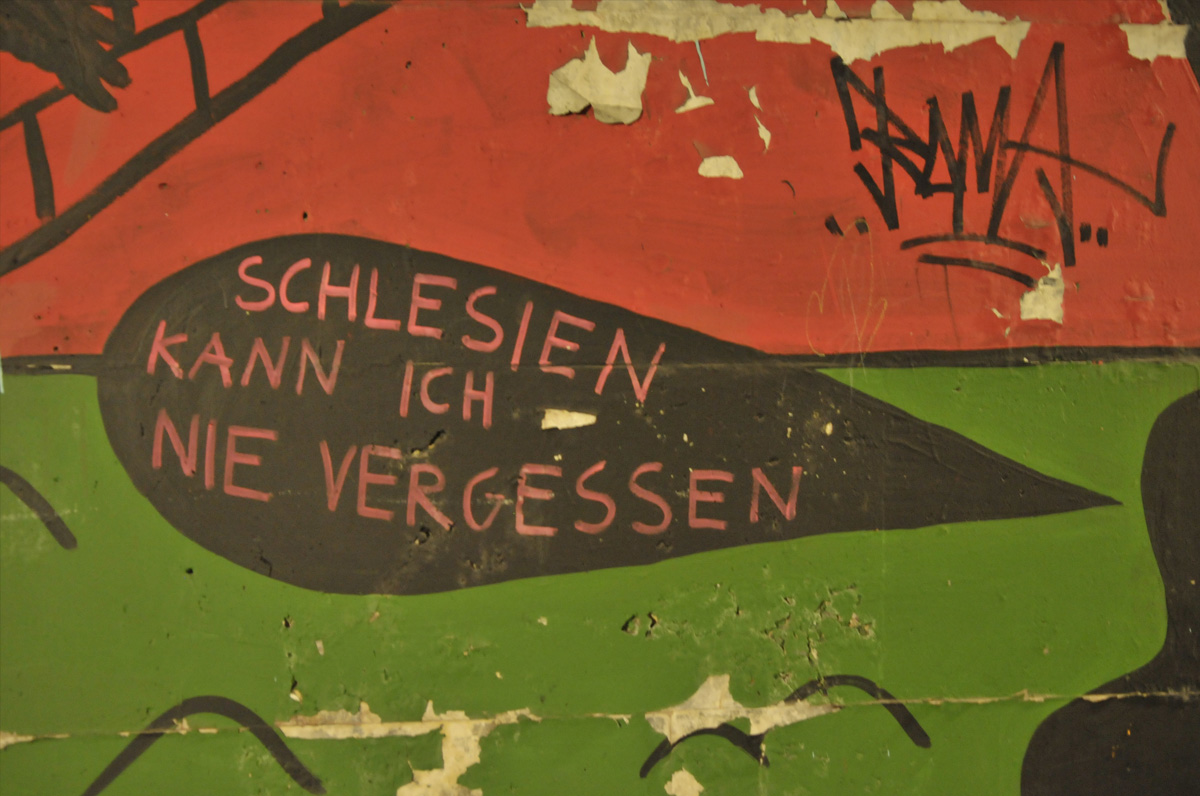 Graffiti: Schlesien kann ich nie vergessen